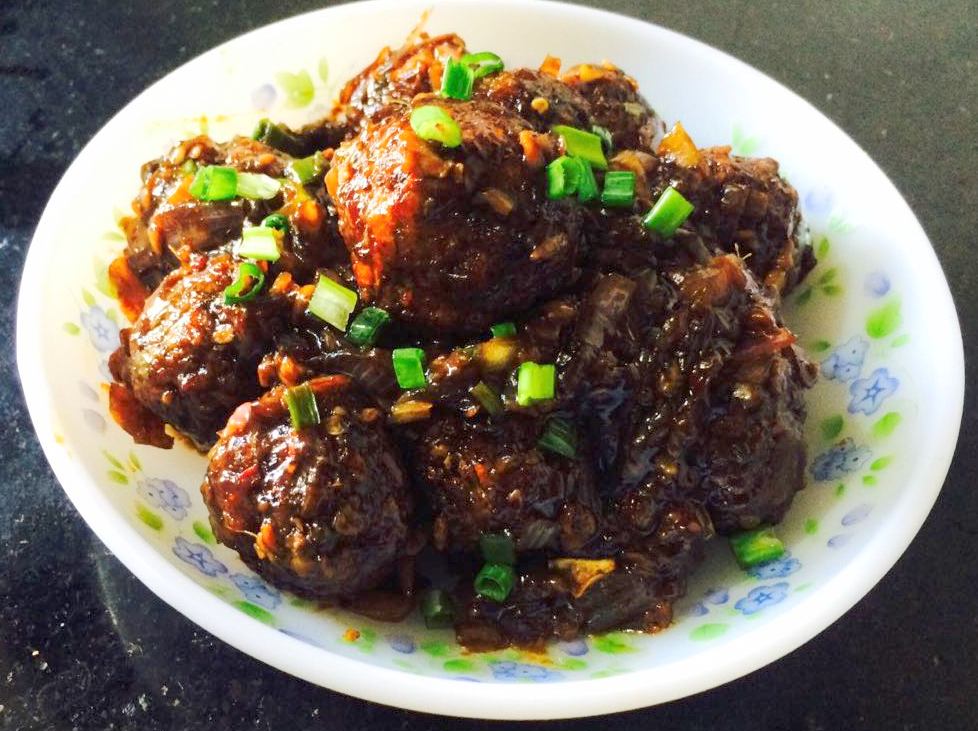 Dry Vegetable Manchurian