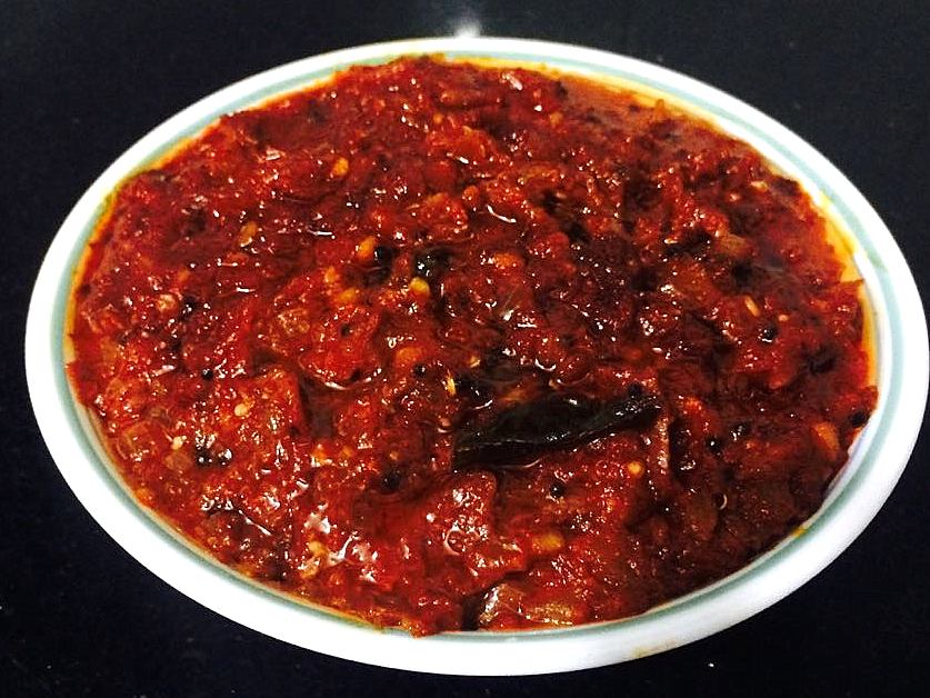 Burnt Tomato Chutney