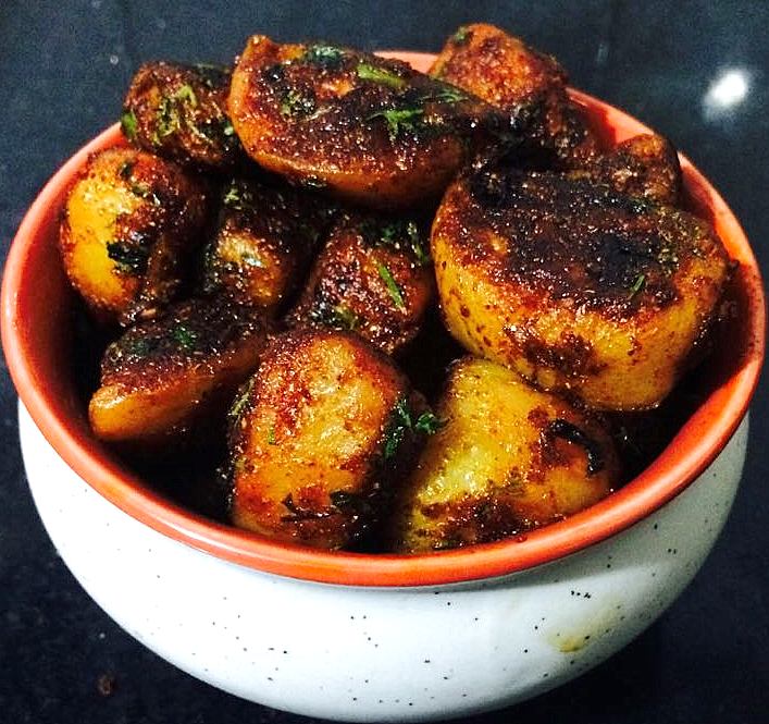 Spicy Chili Garlic Potato