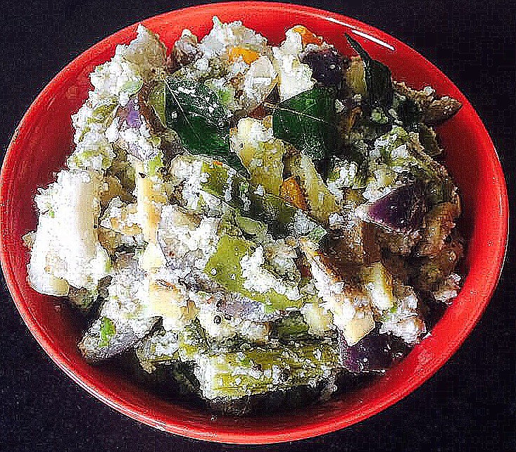 Mixed Vegetable Curry with Coconut/Tamil Nadu Avial