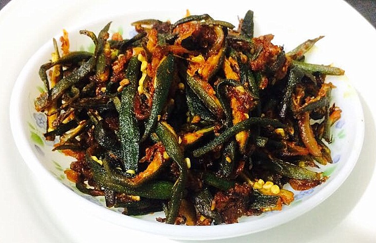 Bhindi Fry/Spicy Okra Strips