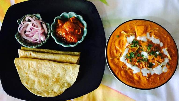 Buttery Cottage Cheese Gravy/Paneer Butter Masala