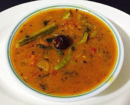 Gram Flour Broth/ Besan Sambhar/Kadalai Mavu Sambhar