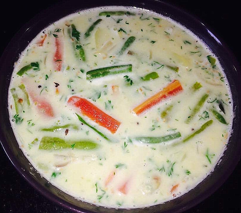 Vegetable Stew/Sodhi Kolambu