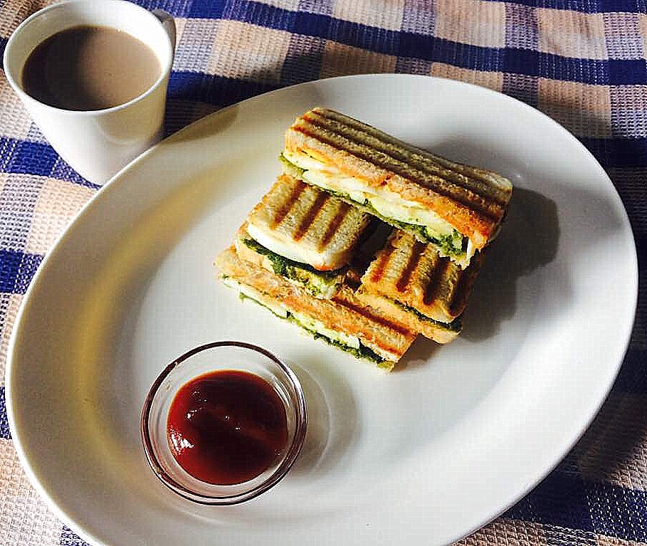 Boiled Egg Sandwich