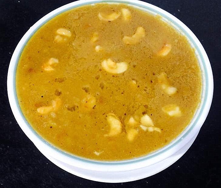 Yellow Mung Beans Sweet Dish/Pasi Paruppu Payasam
