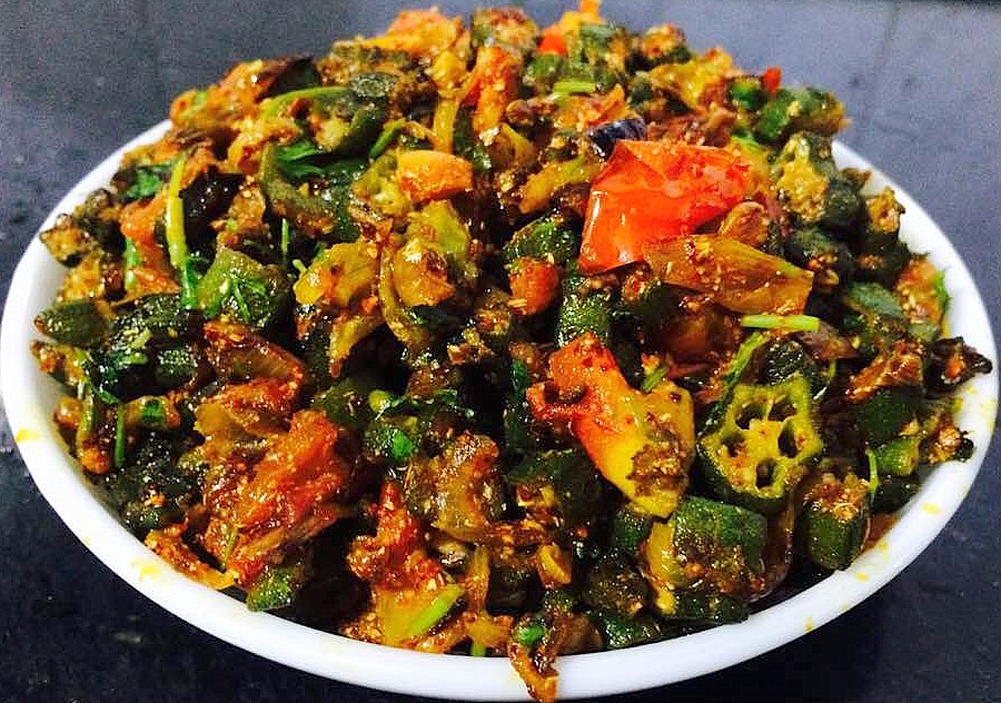 Okra Masala/Bhindi Masala
