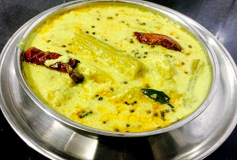 Raw Mango and Drum Stick gravy