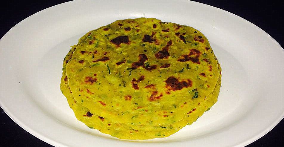 No Stuffing Aloo Paratha/ Indian bread with potatoes