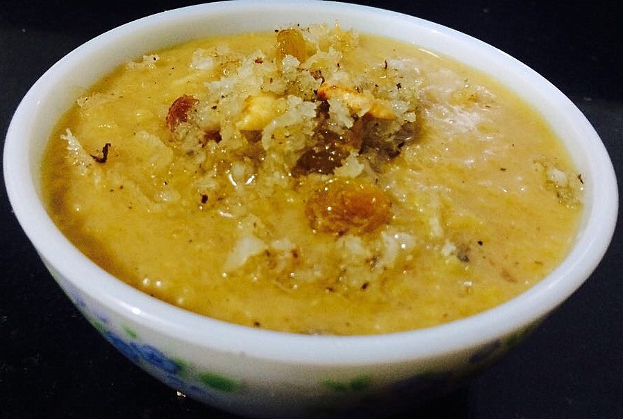 Cracked (Broken) Wheat Payasam/Godhumai Rava Payasam