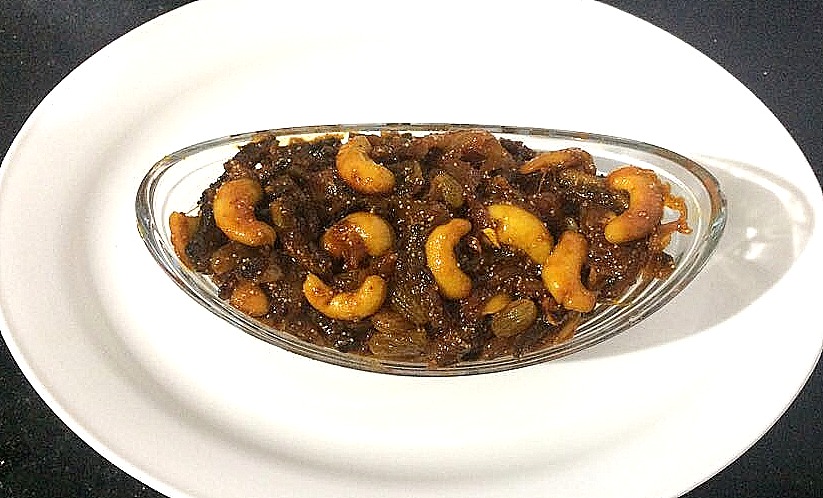 Bitter Gourd with Cashew Nuts / Kaju Karela