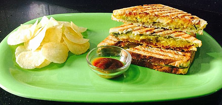 Mumbai Aloo Masala Sandwich