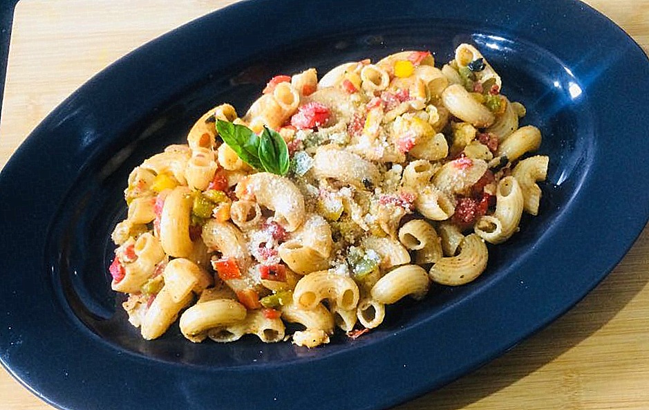 Vegetable Cheese Pasta