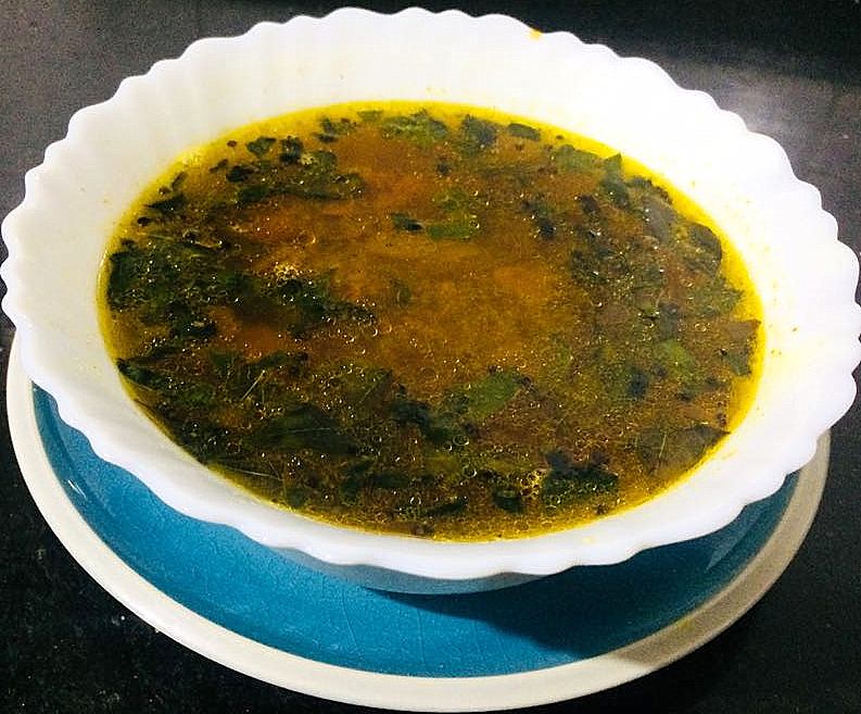 Betel Leaf Rasam/ Pan Ke Pathe ka Rasam/Vetrilai Rasam
