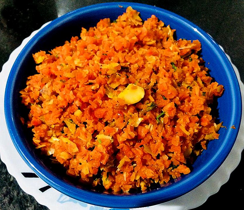 Paleo Carrot Rice
