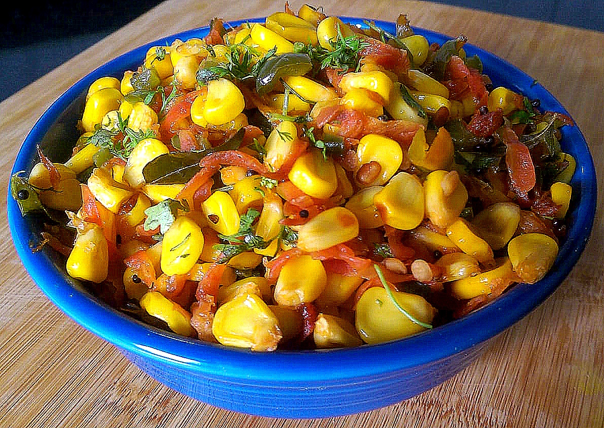 Sweet Corn Salad / Sweet Corn Sundal