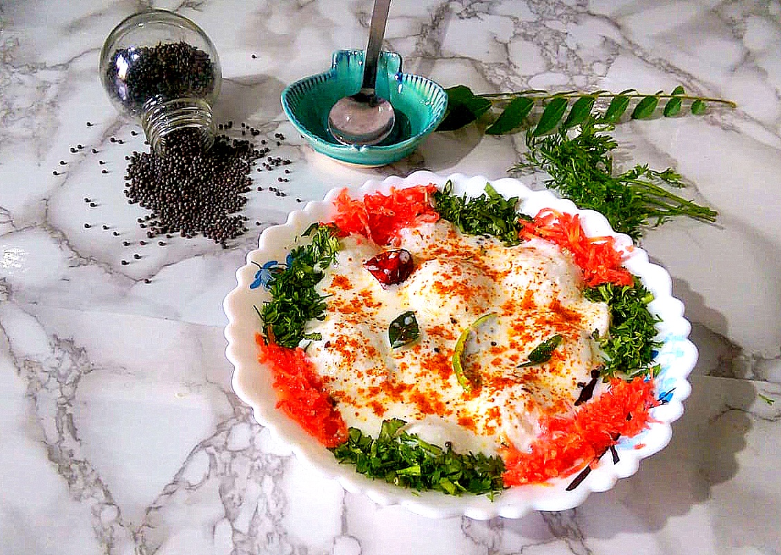 Yogurt (Curd/Dahi) Idli/Thayir Idli