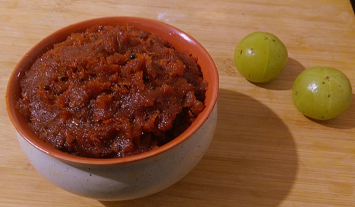 Indian Gooseberry (Amla) Pickle In Puree Form /Nellikai Thokku/Amla Ki Achar