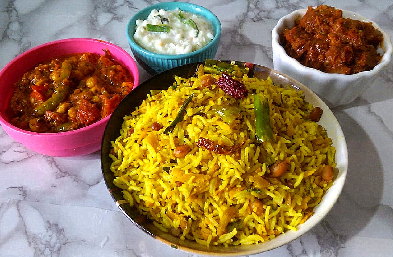 Indian Gooseberry (Amla) Rice/Nellikai Sadam