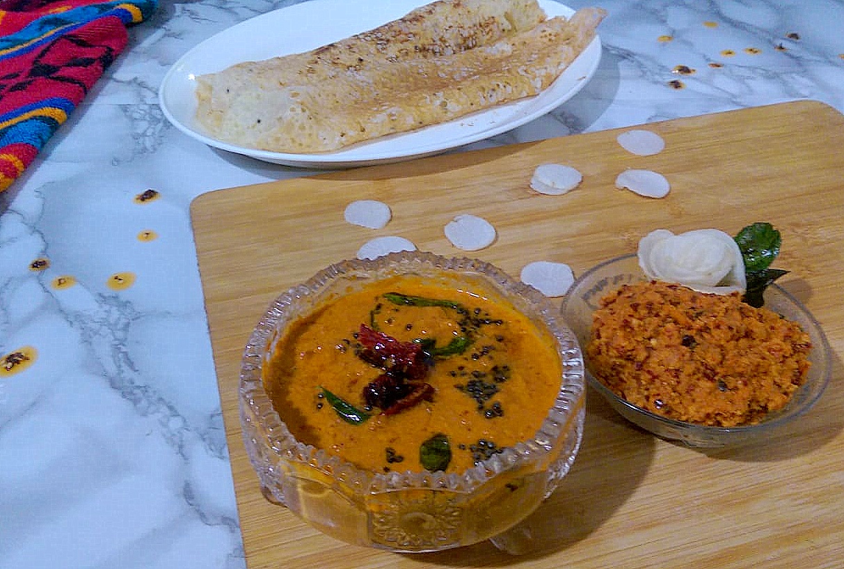 Radish Thuvaiyal and Chutney/Mullangi Thuvaiyal and Chutney