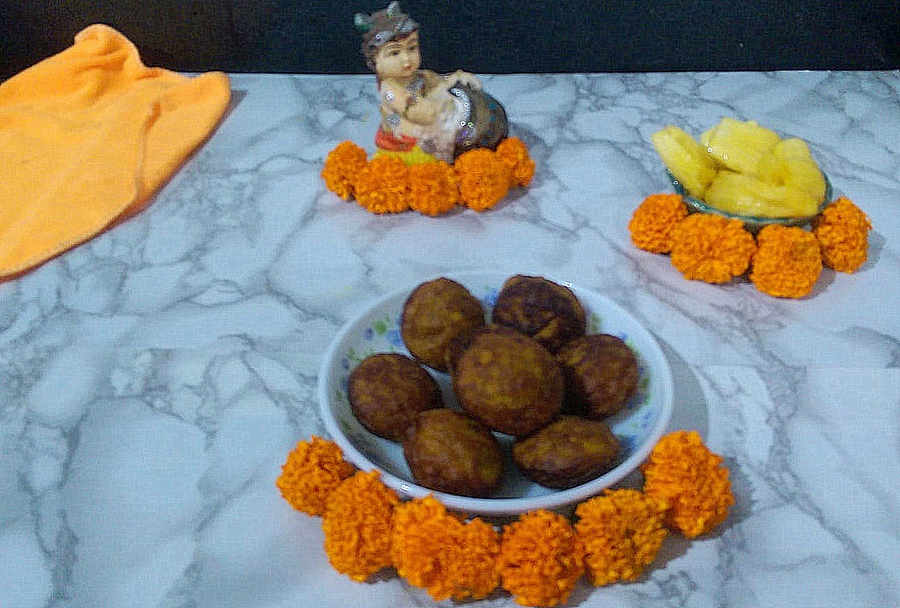 Chakka Unniyappam/Jackfruit Unniyappam