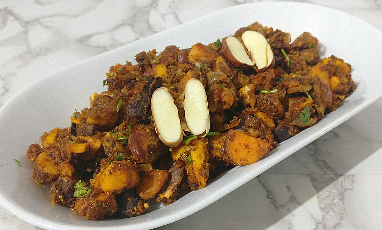 Jackfruit Seed Spicy Stir Fry/Jackfruit Seed Masala Poriyal