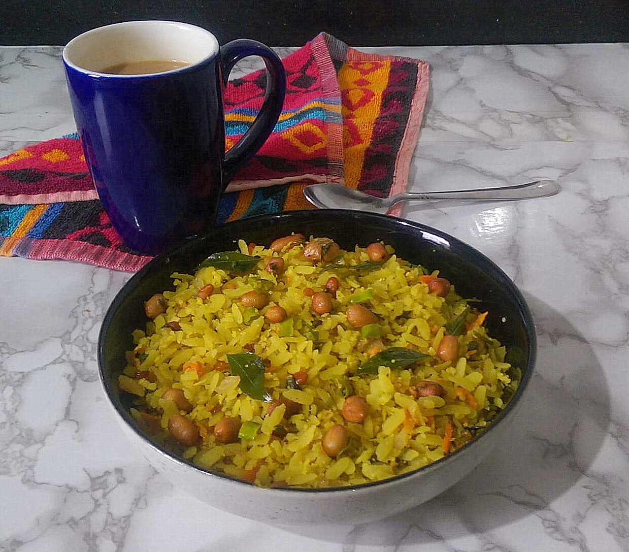 Poha Karnataka Style/Gatti Avalakki Oggarane