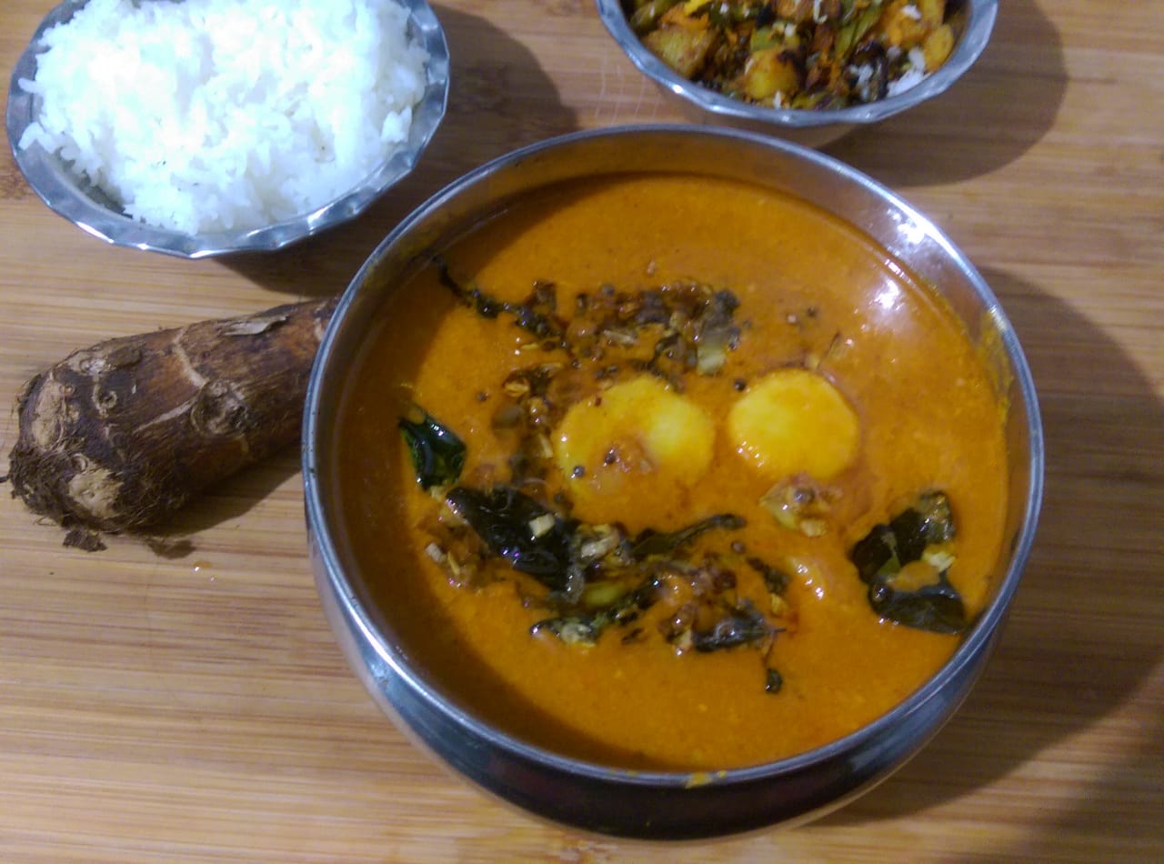 Taro Masala/ Arbi Masala/ Chembu Masala Curry