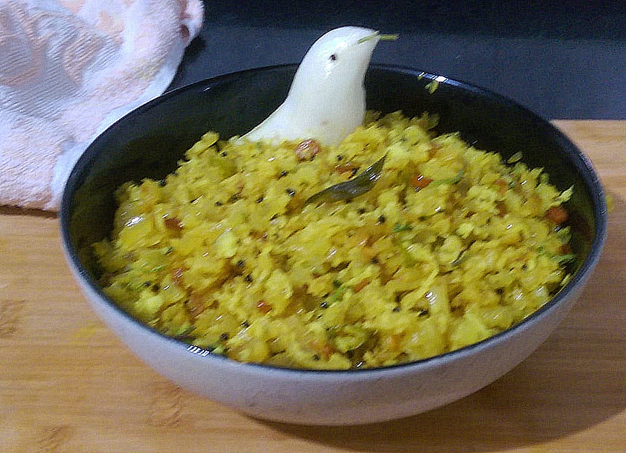 Radish Stir Fry/Mullangi Poriyal
