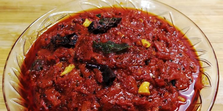 Tomato Pickle – Andhra Style