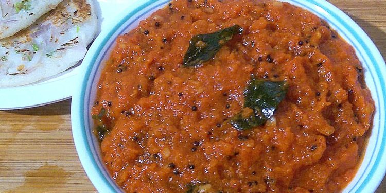 Easy Tomato Onion Chutney