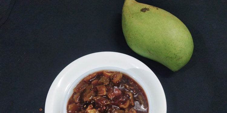 Instant Sweet and Spicy Mango Pickle