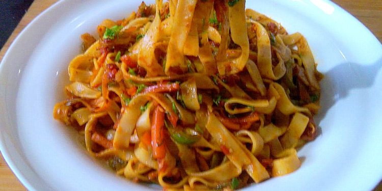 Indian Style Pasta
