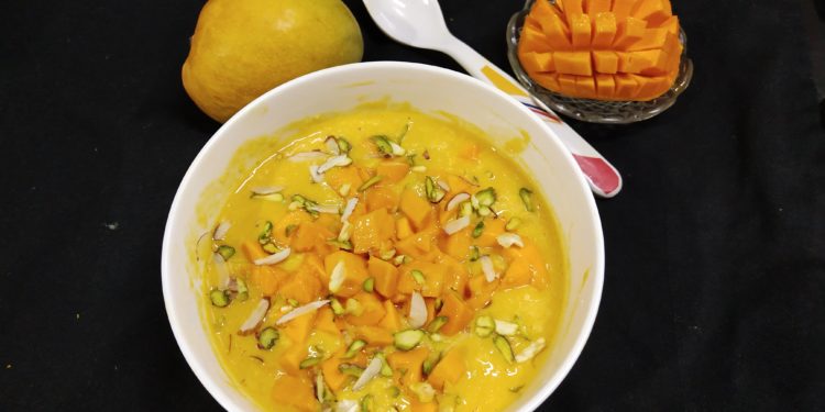 Mango Rabadi – a dessert recipe
