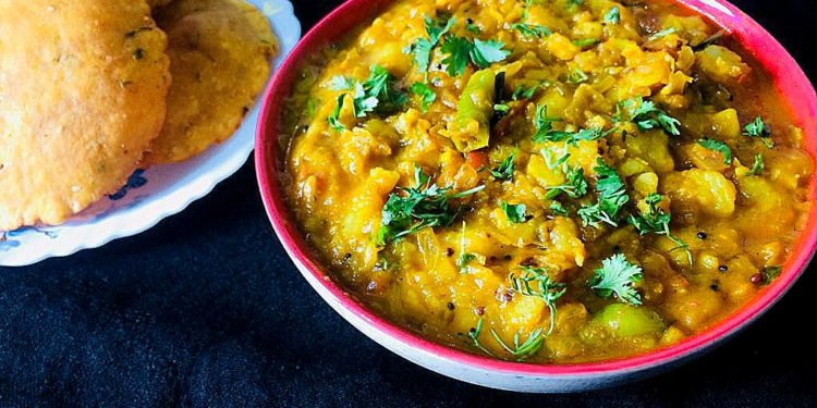 Potato Masala for Poori and Chappati