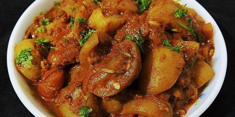 Simple Tinda Masala/ Apple Gourd (Baby Pumpkin) Masala