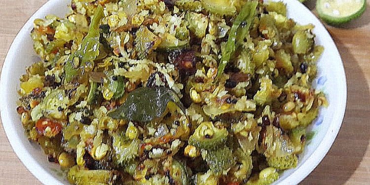 Kantola Poriyal/ Kantola Stir Fry