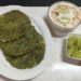 Bhathua Paneer Paratha/ Chenopodium Paruppu Keerai Paneer Paratha (Winter Recipe) with Grapes Raita