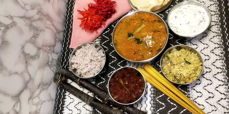 Pongal Sambar (Winter mixed Vegetable Sambar)