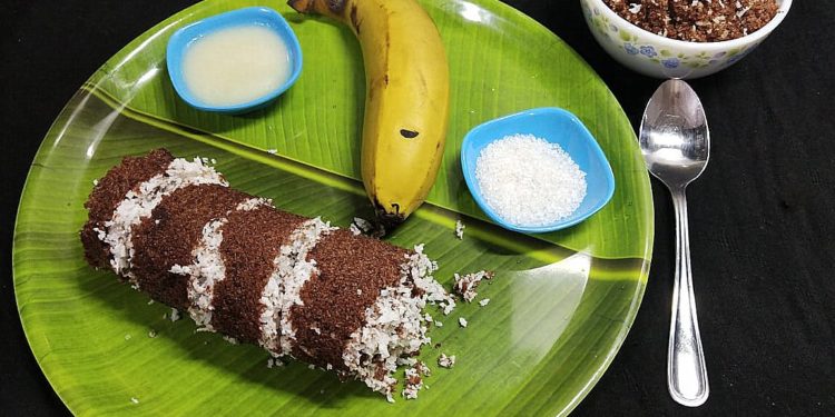 Ragi/ Nachni/ kezhvaragu/ Finger Millet Kuzhal Puttu: The traditional Way