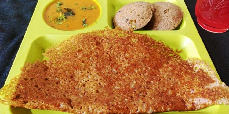 Ragi Dosa/ Instant Nachni (Finger Millet) Dosa