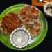 Poha Uttappam with Traditional Coconut Chutney (South Indian Breakfast Recipe)
