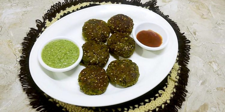 Fresh Green Chick Pea Kebab/Hare Channa Ki Kebab/Cholia Pattice