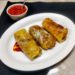 Healthy Cabbage Roll and dipping Sauce