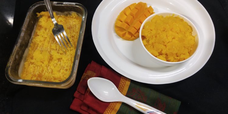 Mango and Lime Granita / Mango Icy Desert – a                                                                           Summer special