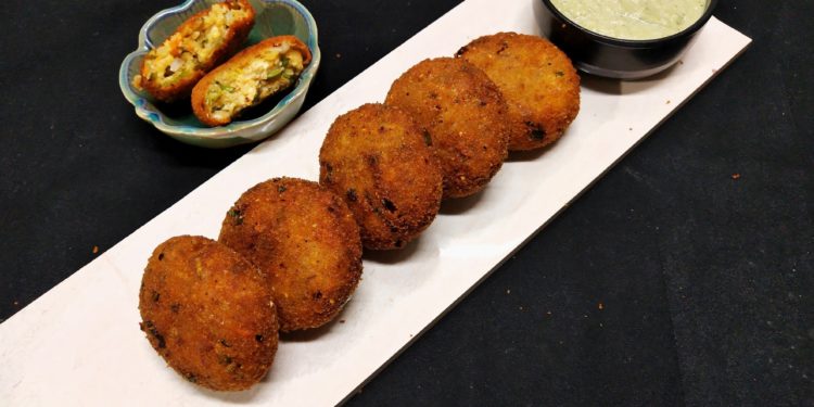 Paneer Cutlet / Paneer Tikki – A Starter Recipe